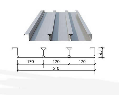 闭口式510式楼承板