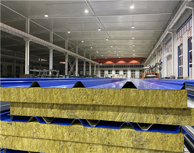 彩钢岩棉复合板